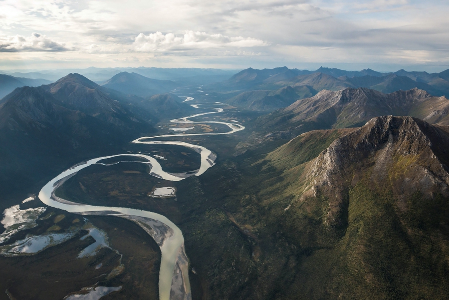 地质公园 4k高清壁纸 风景摄影 山脉河流 易点图网