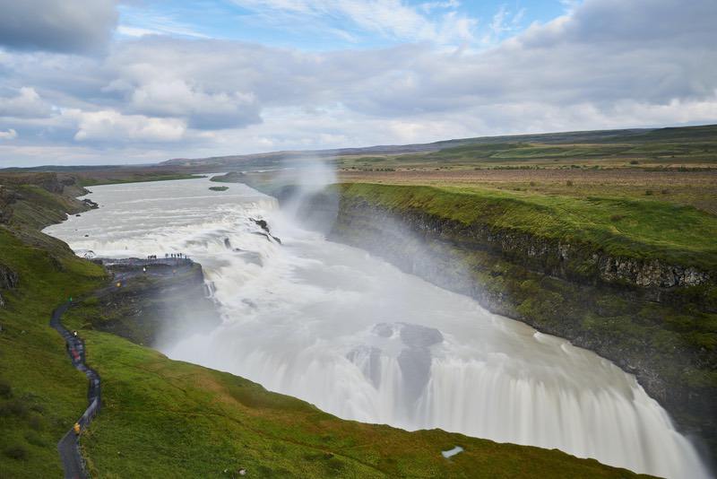 冰岛黄金瀑布国家地理摄影 5K壁纸下载6016 × 4016 易点图网