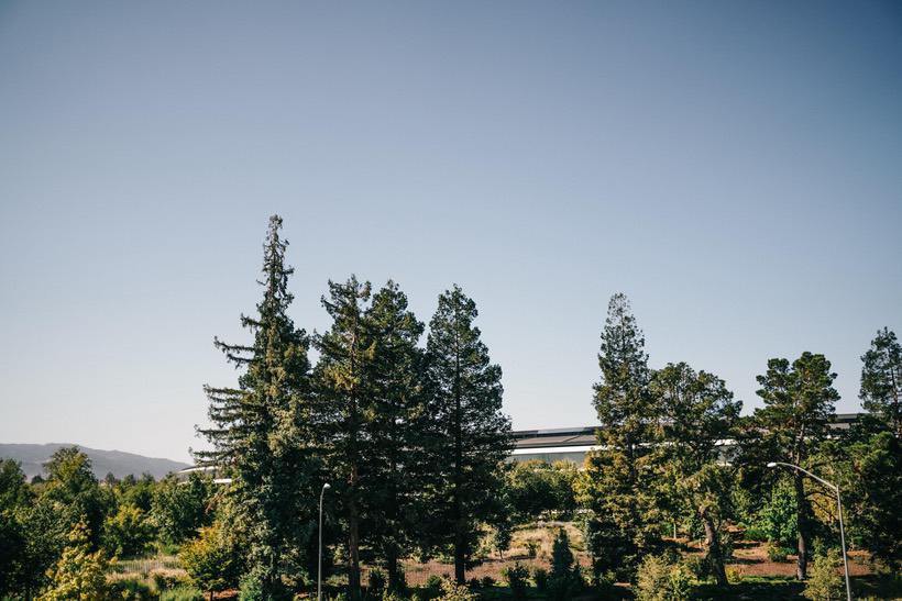Apple park总部园区风景 5K壁纸6000 × 4000 易点图网