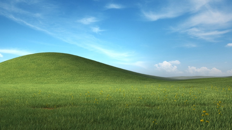 微软经典Windows XP背景图片 4k风景壁纸3840x2160_易点图网